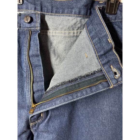 Carhartt Flame Resistant Relaxed Fit Jeans Straight Leg Size 52 x 30 Workwear - Picture 11 of 16